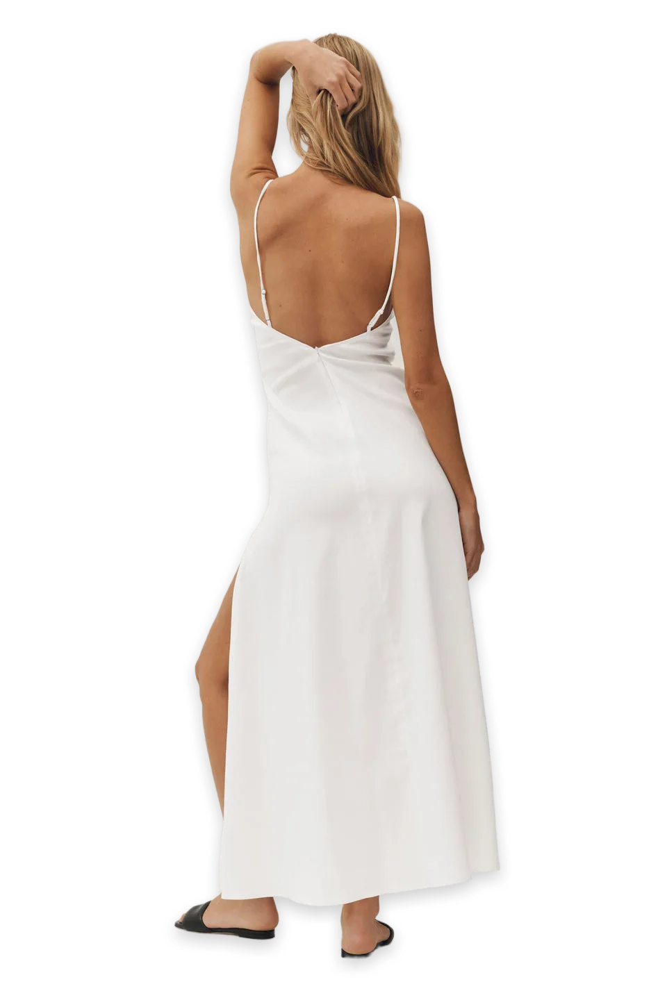 Alo Linen Blend Riviera Maxi Dress