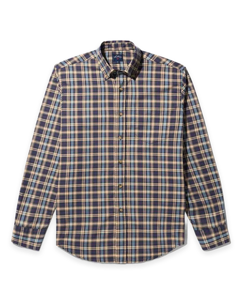 Noah Cotton Plaid Shirt