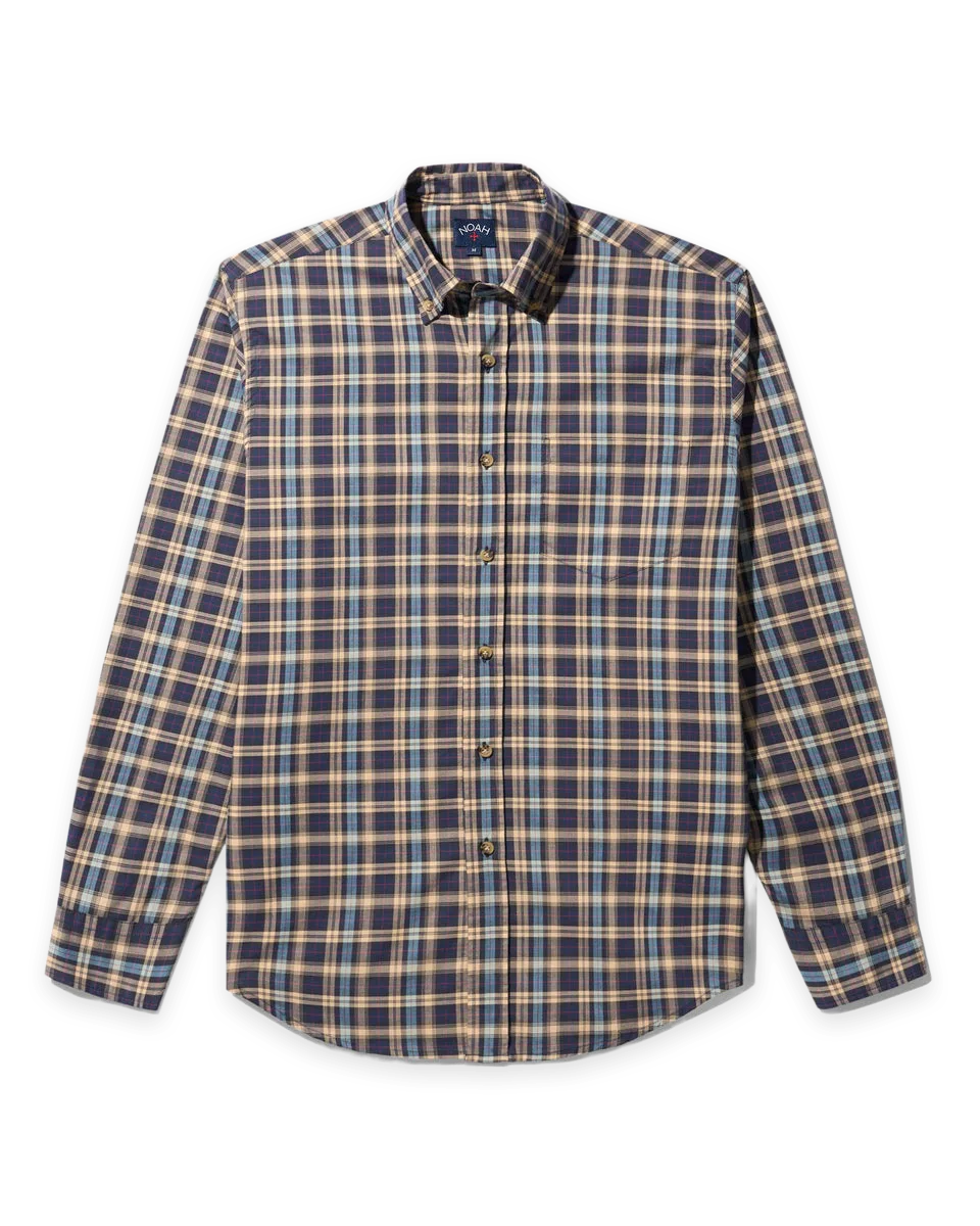Noah Cotton Plaid Shirt