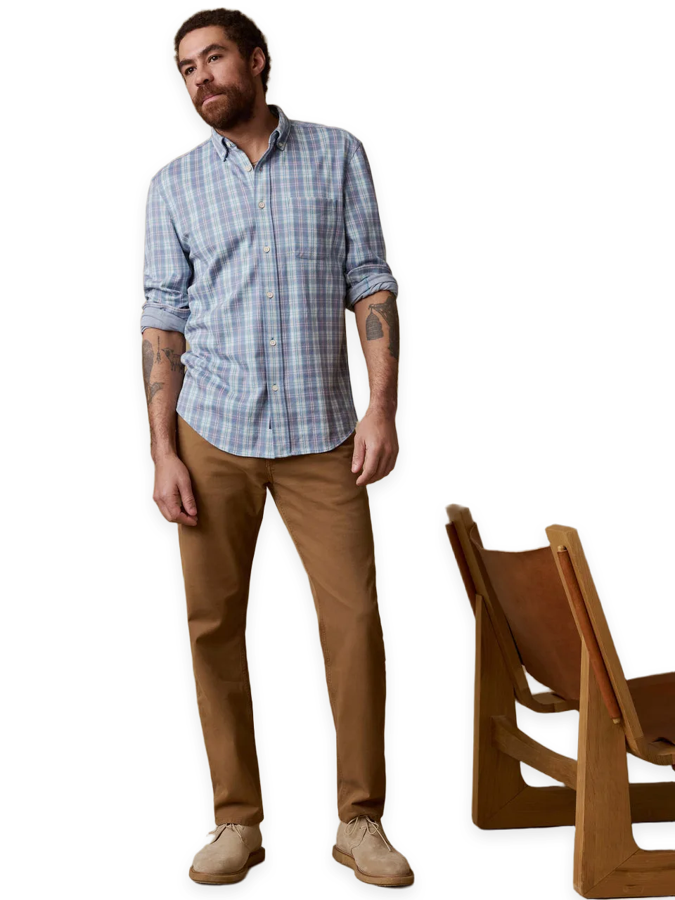 Faherty Reserve Twill 5-Pocket Pant