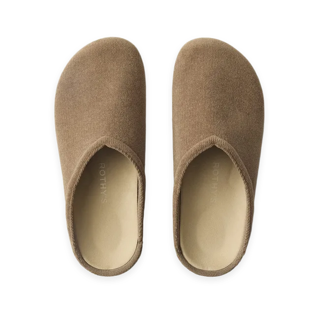 Rothy's The Casual Clog · ReVelvet™ Portobello