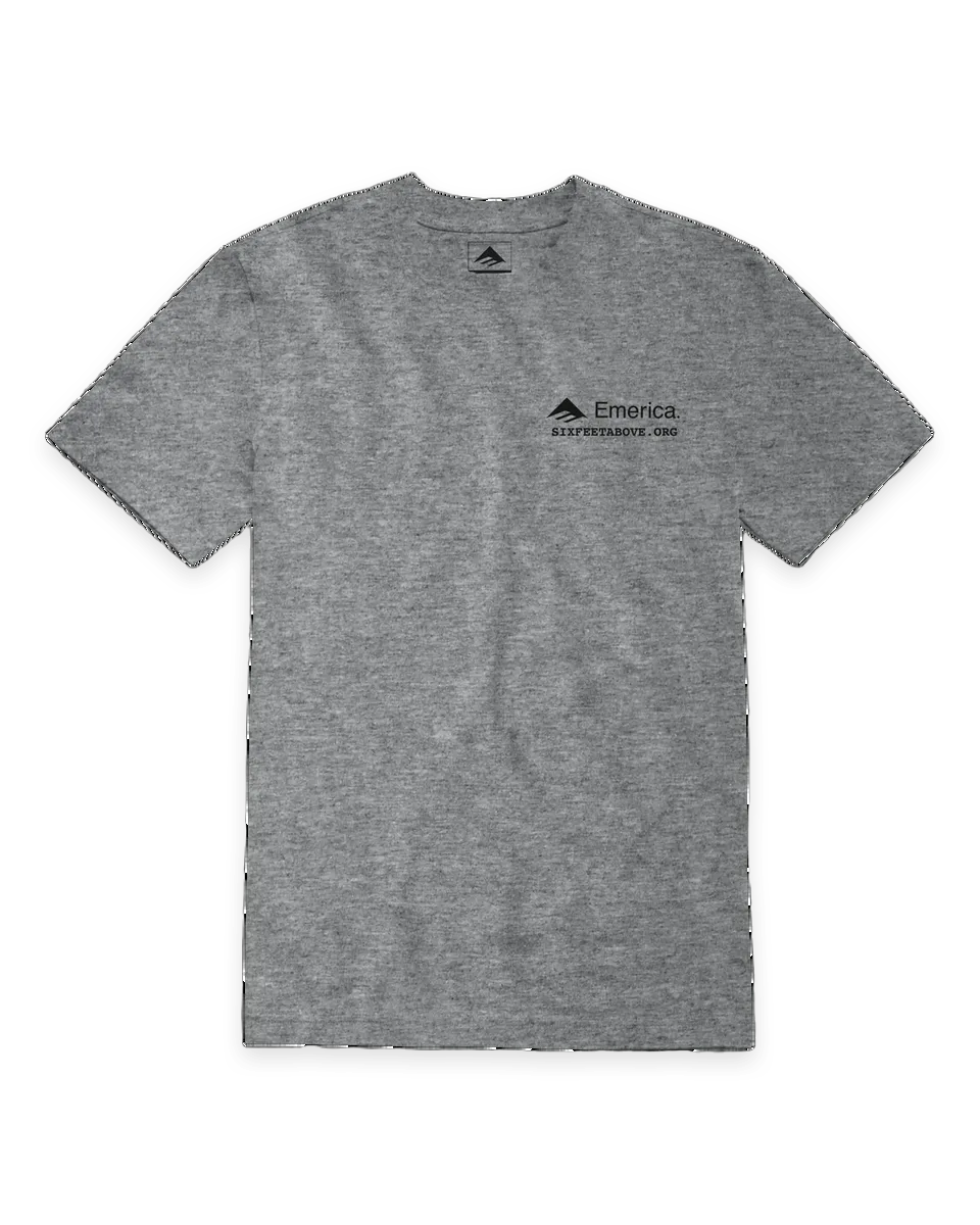 Emerica Six Feet Above Skeleton Tee