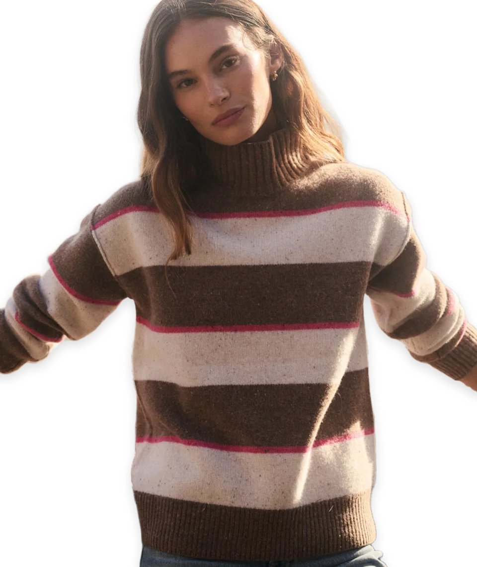 Marine Layer Coastal Merino Turtleneck Sweater