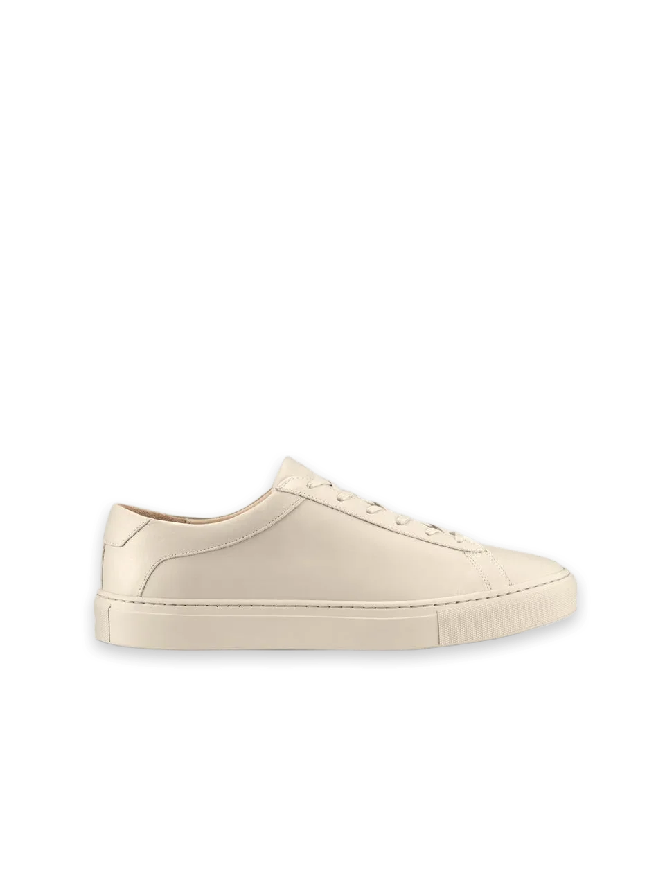Koio Capri Leather Sneaker in Limestone