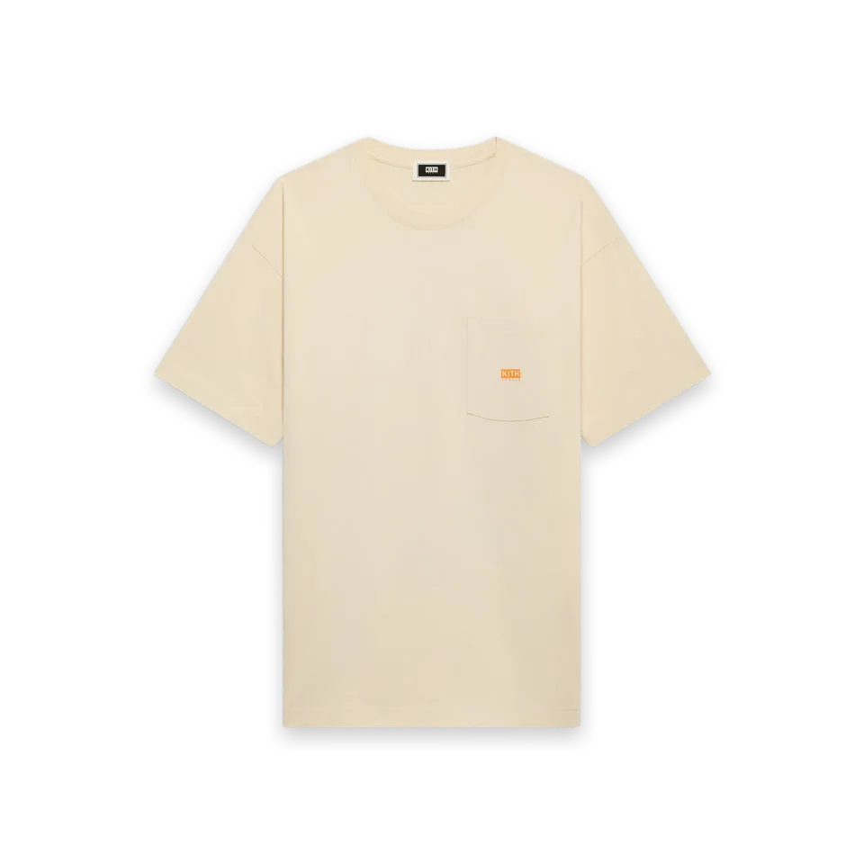 Kith Kith Treats Pumpkin Harvest Pocket Tee · Sandrift