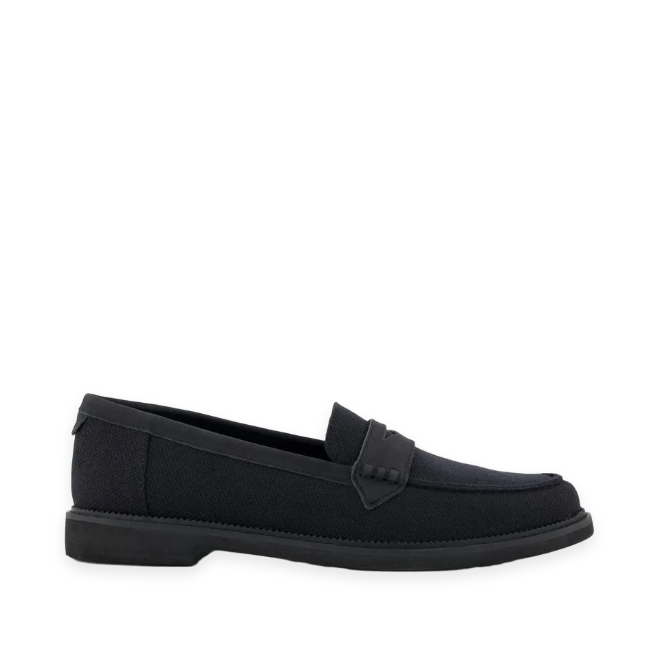 TOMS Womens Marie Loafer Black Textile