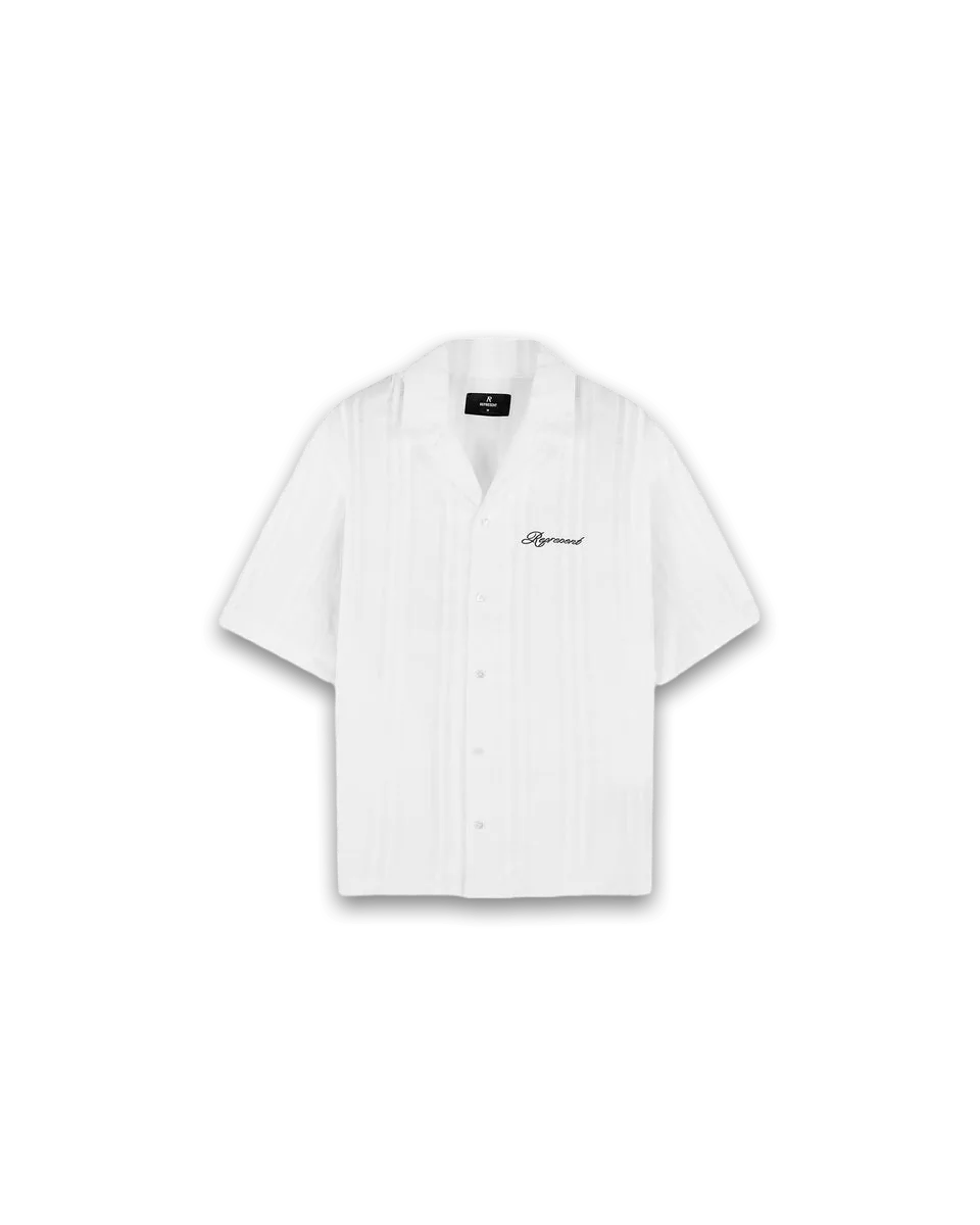 Represent Embroidered Bowling Shirt