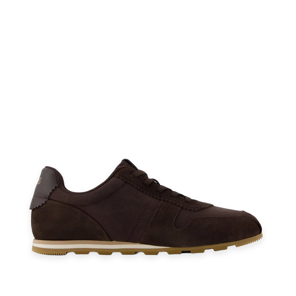 TOMS Womens TRVL Lite Palisade Sneaker Water Repellent Chocolate Vintage Twill
