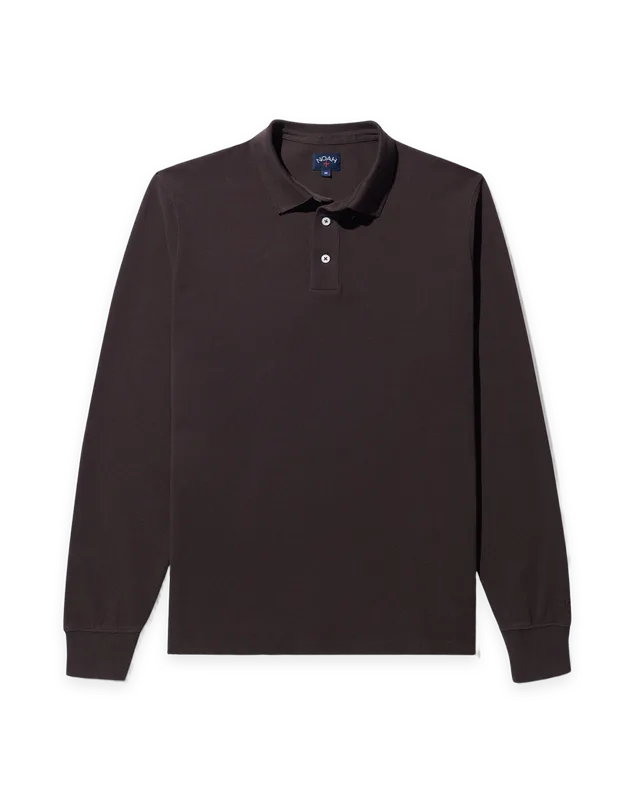 Noah Long Sleeve Pique Polo