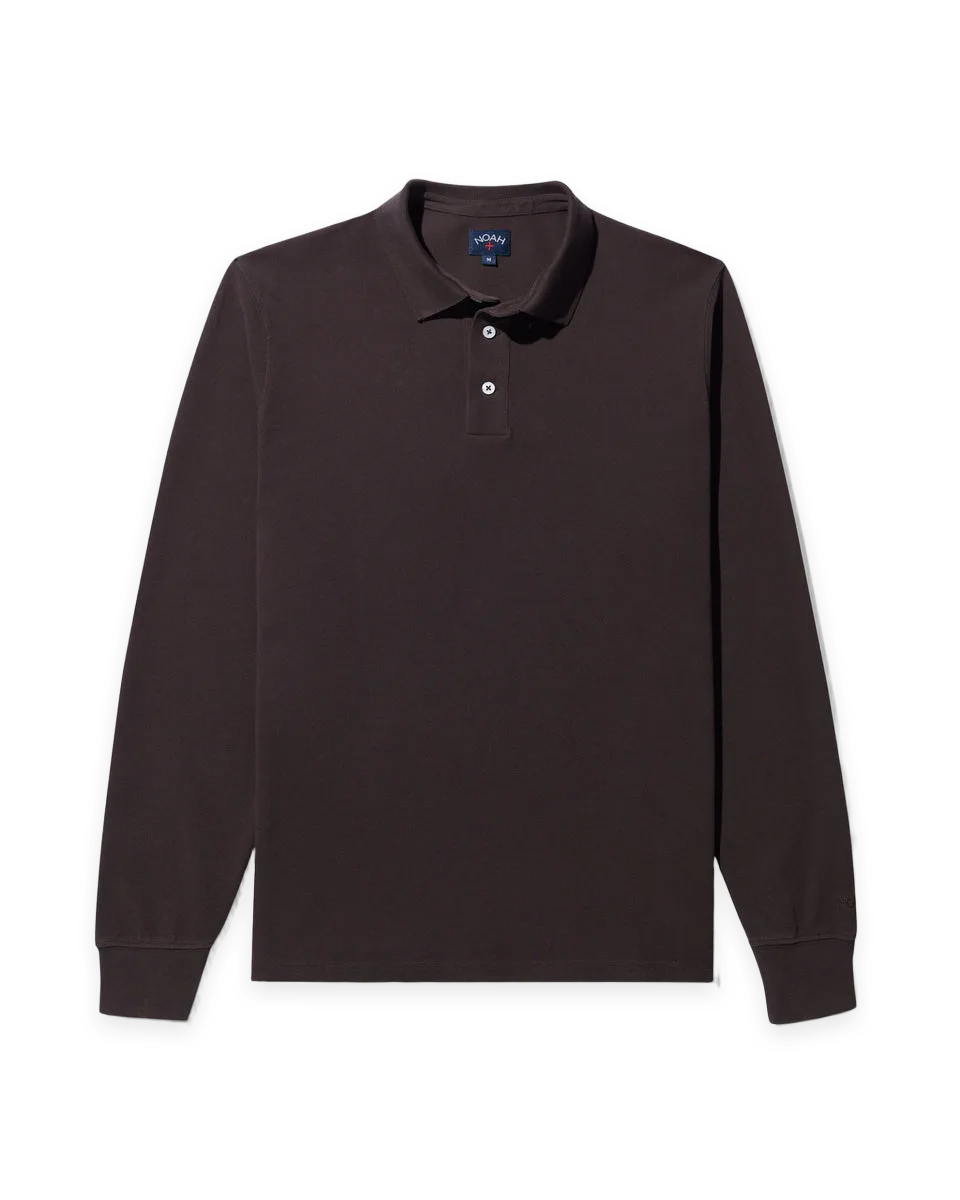 Noah Long Sleeve Pique Polo
