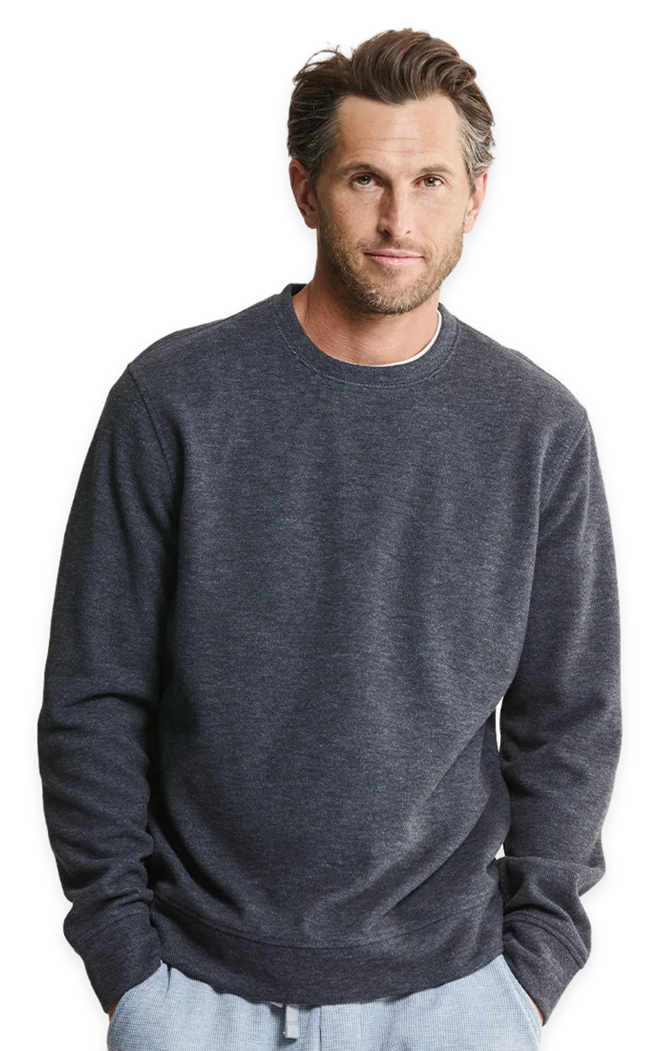Jachs NY Wool Blend Crewneck Sweater