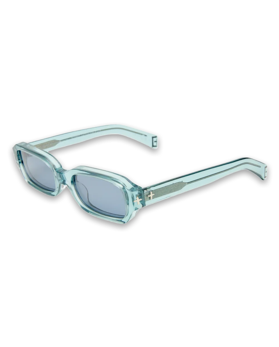 Ksubi THE SEVEN SEVENS SUNGLASSES KRYSTAL DENIM