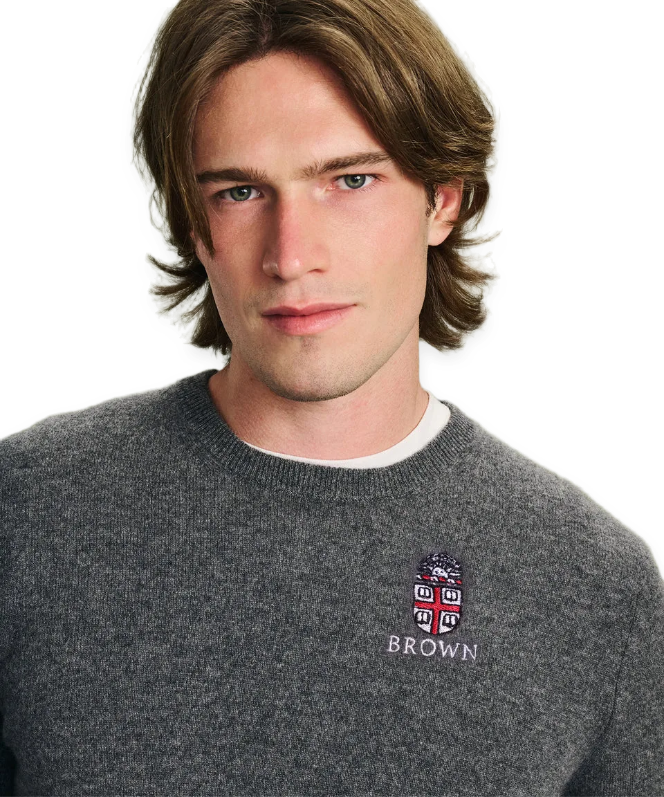 Naadam Men's Brown University Cashmere Sweater