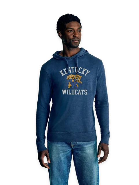 Faherty University of Kentucky Sunwashed Organic Hoodie