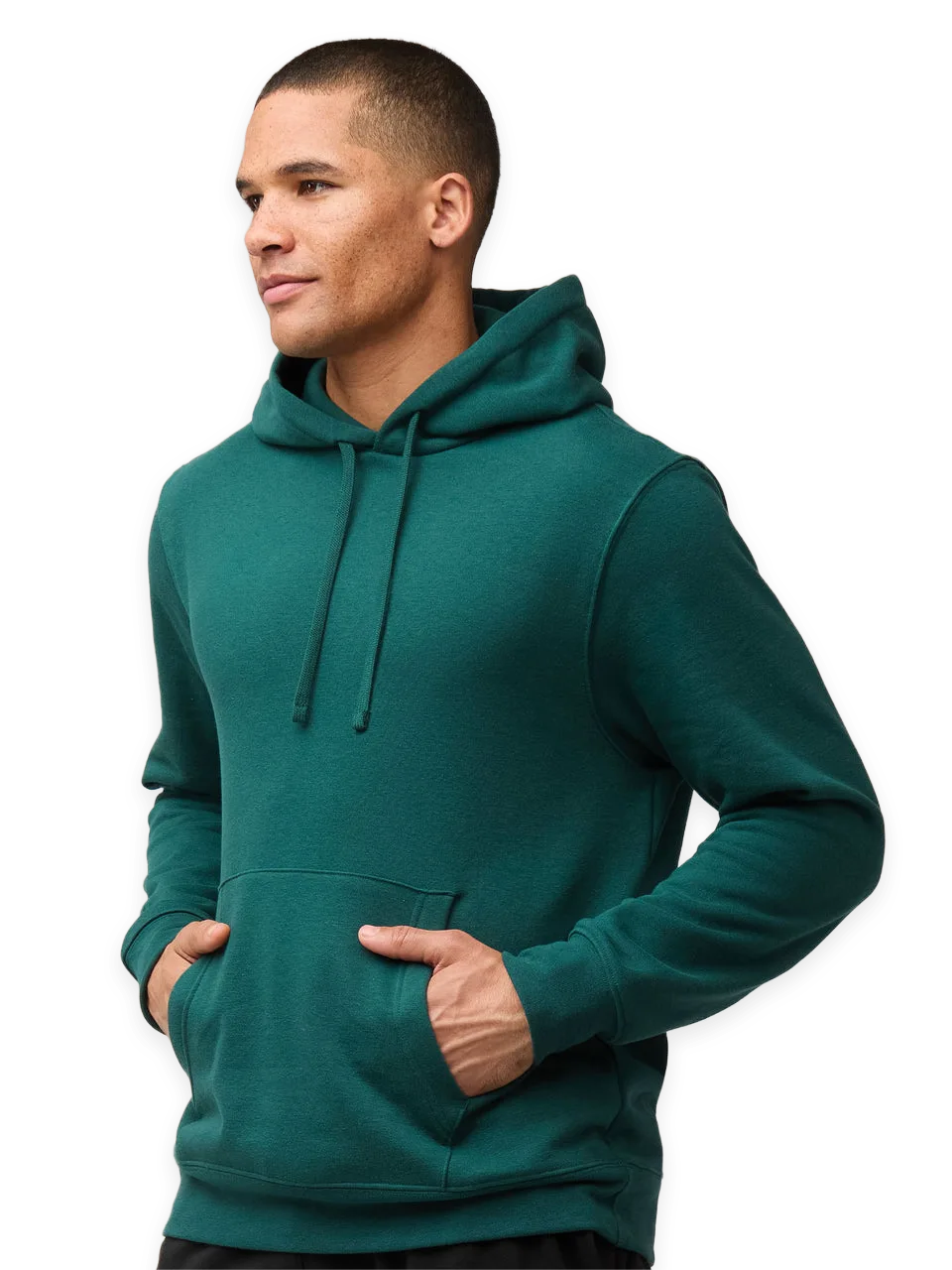 Fresh Clean Threads Dark Emerald Pullover Hoodie