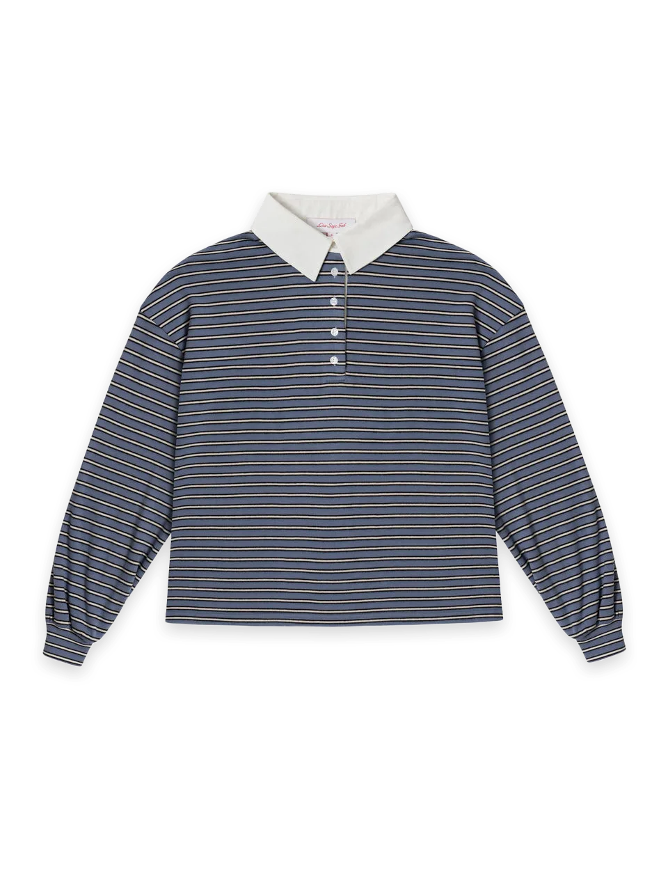 Lisa Says Gah Marin Striped Polo