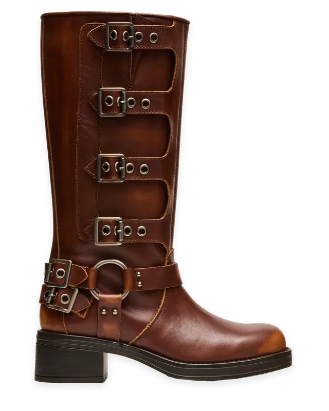 Steve Madden ROCKY COGNAC DISTRESSED