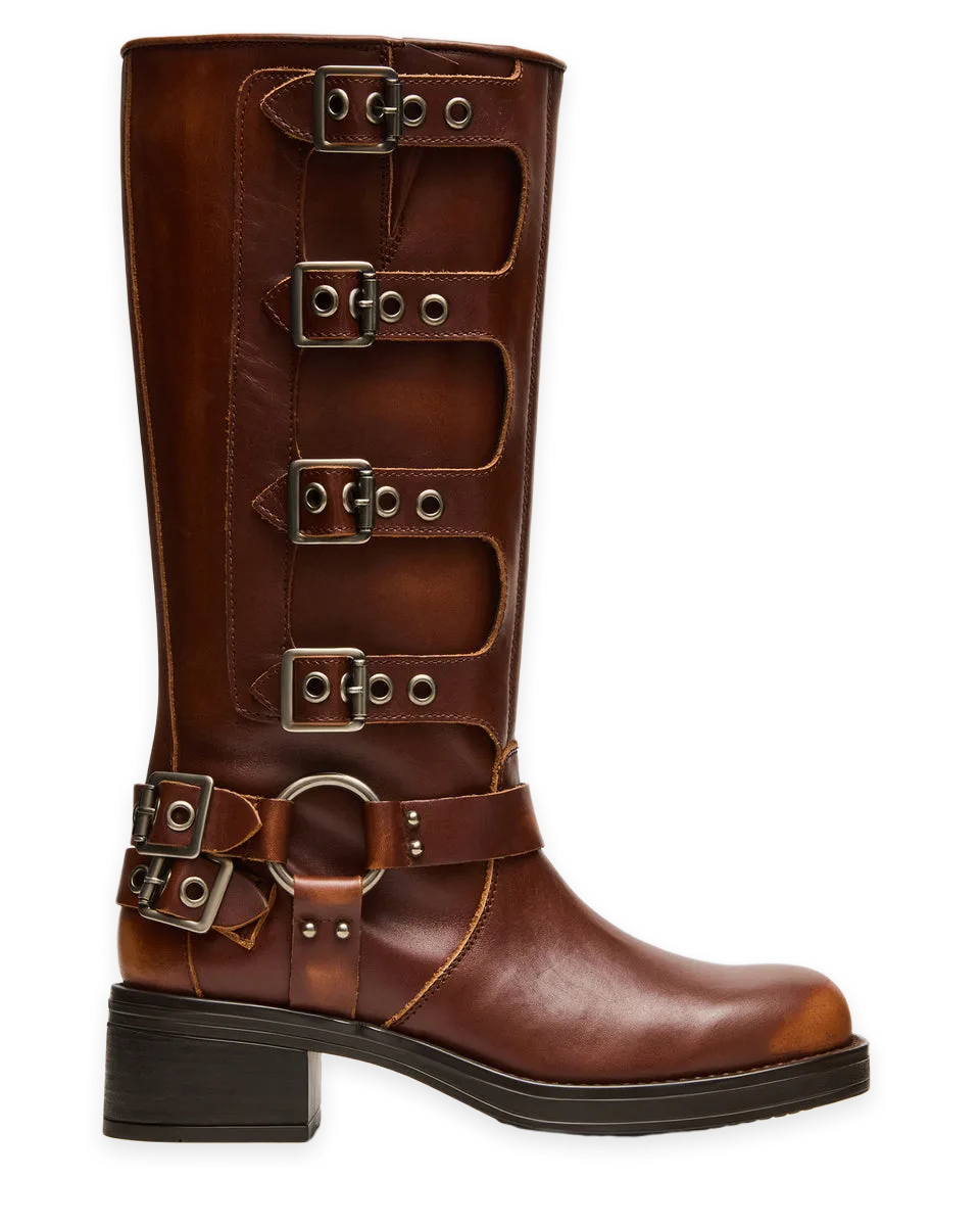 Steve Madden ROCKY COGNAC DISTRESSED