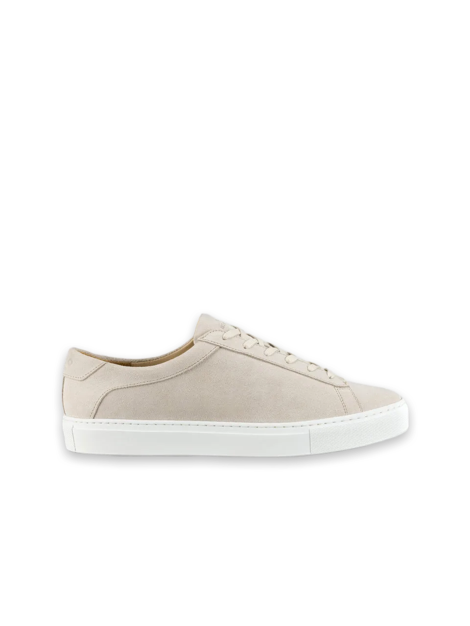 Koio Capri Suede Sneaker in Ivory