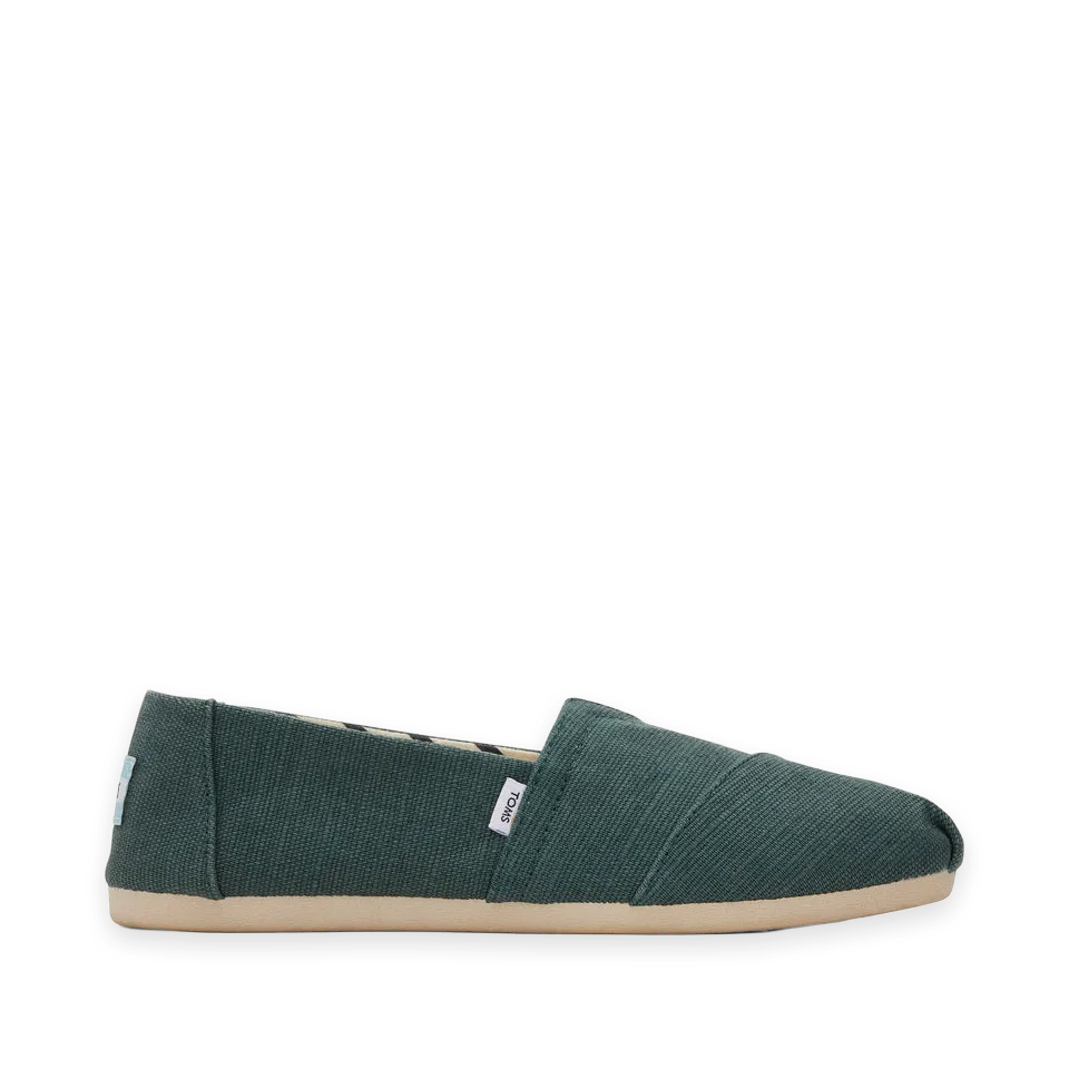 TOMS Alpargata Green Heritage Canvas