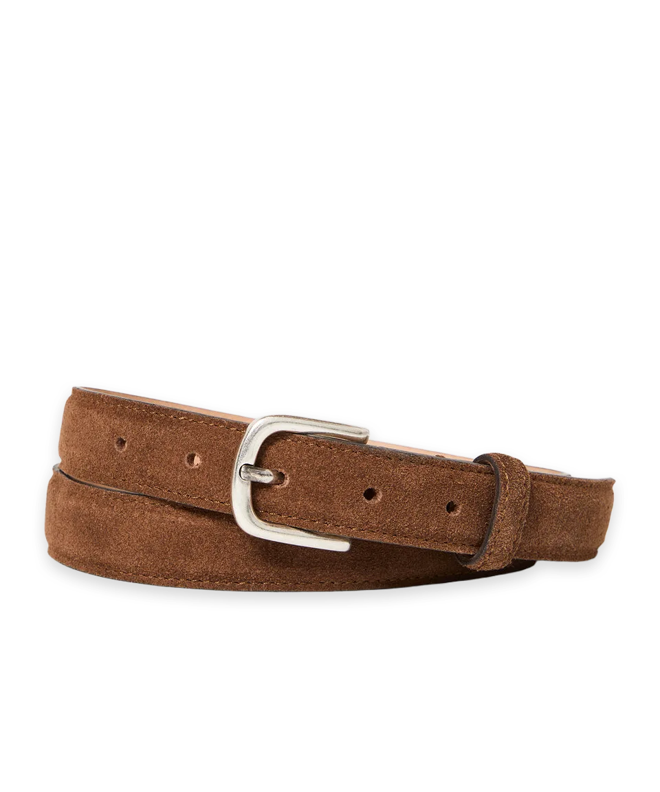Todd Snyder Italian Suede Dress Belt