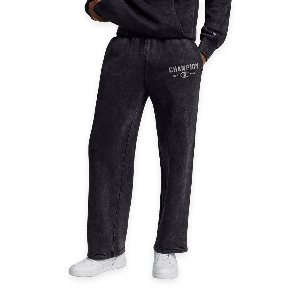 Champion Mineral Wash Open Hem Pant