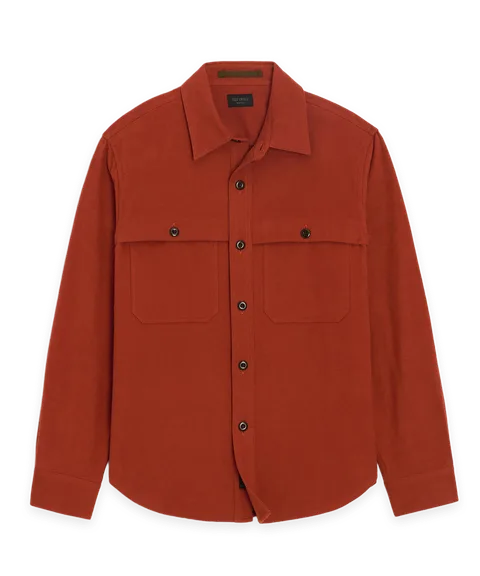Todd Snyder Chamois Cape Shirt