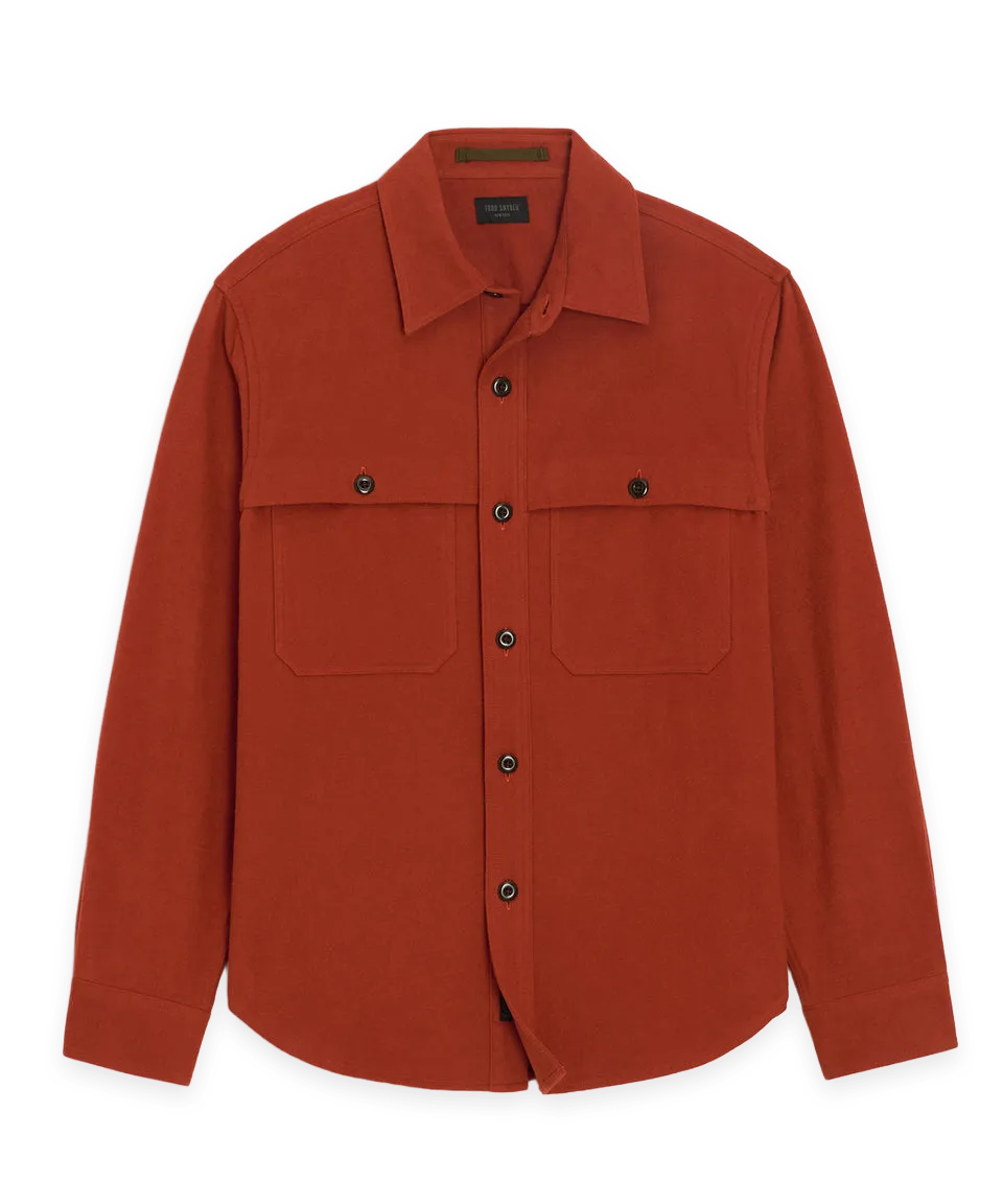 Todd Snyder Chamois Cape Shirt
