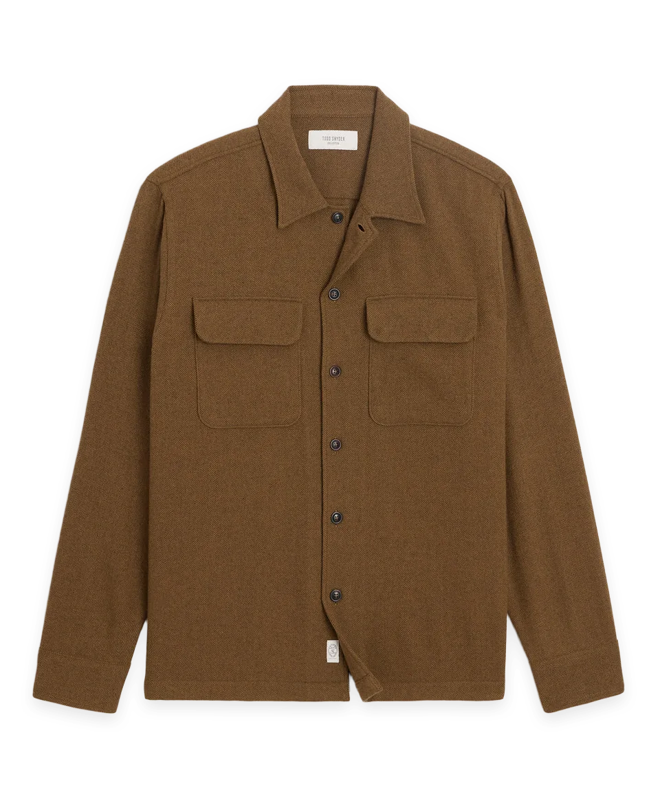 Todd Snyder Herringbone Field Shirt
