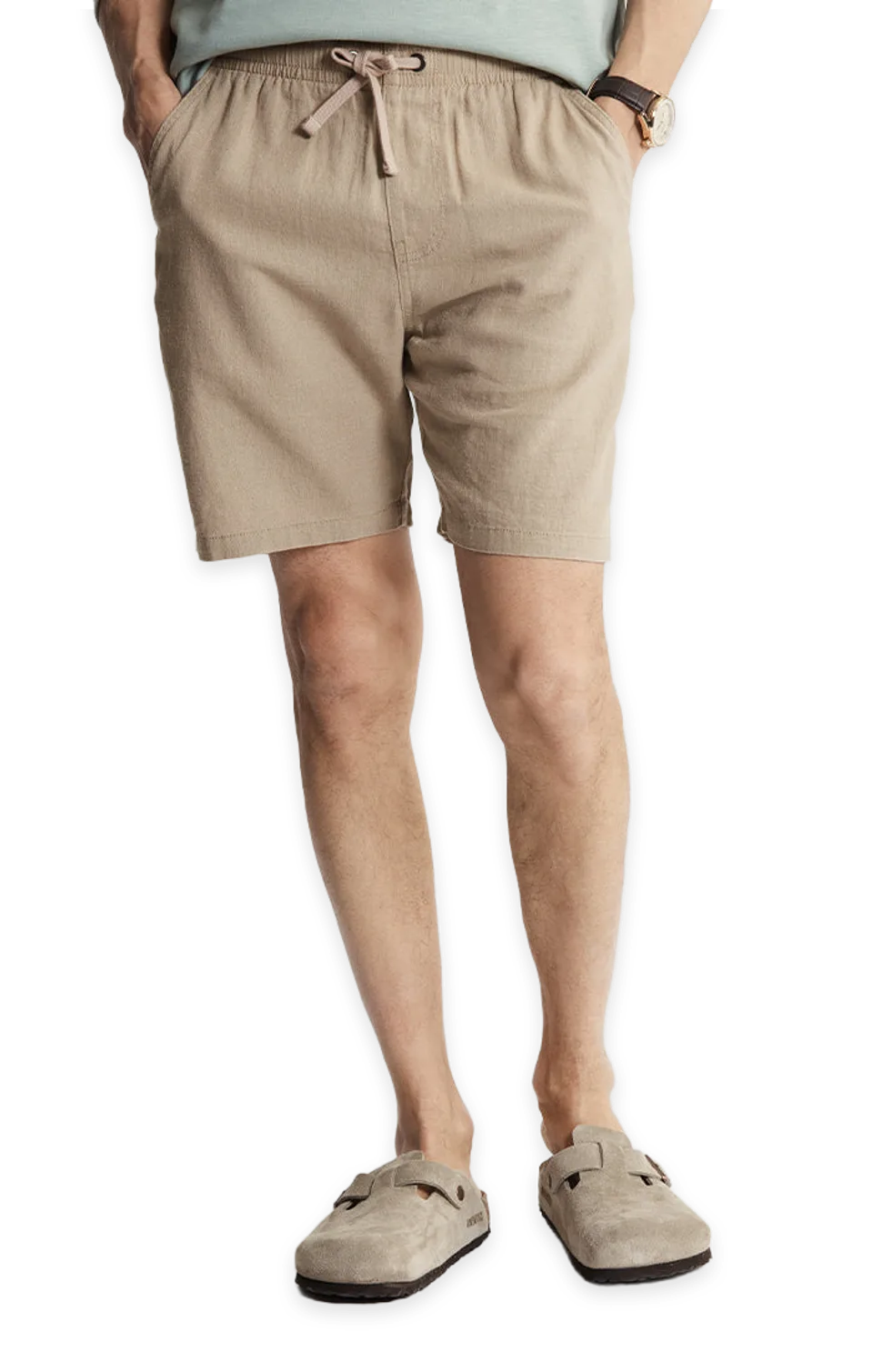 Jachs NY Linen Pull On Shorts
