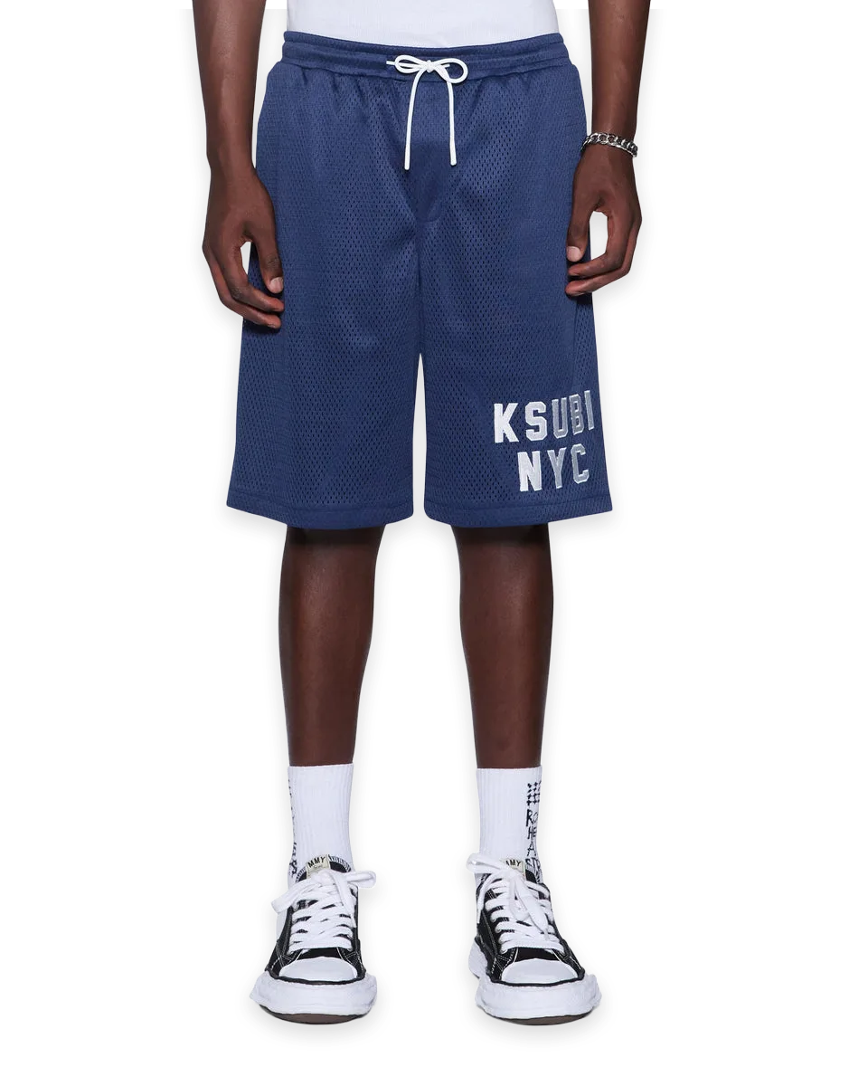 Ksubi K-LOCK NYC MESH ROLL SHORT NAVY