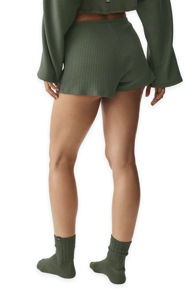 Alo Ribbed Reset Short