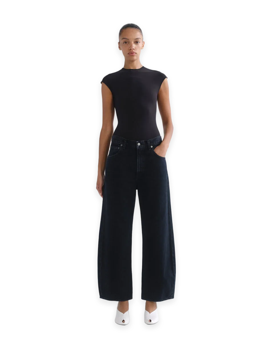 AGOLDE Low Curve Crop Jean (Weightless)