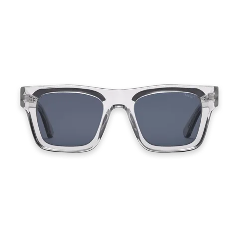 MVMT Vista Square Sunglasses Transparent Grey