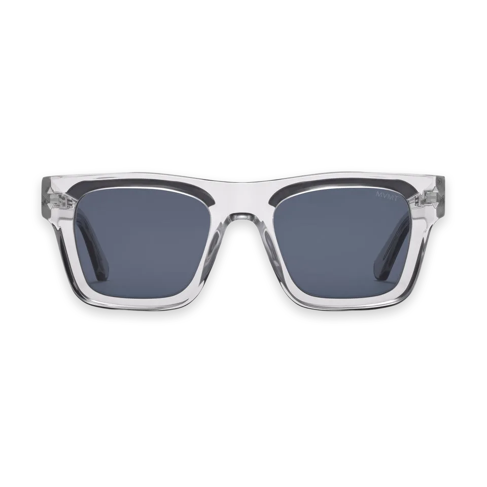 MVMT Vista Square Sunglasses Transparent Grey