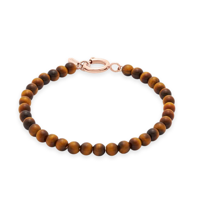 MVMT Oval Stone Bracelet Tiger Eye