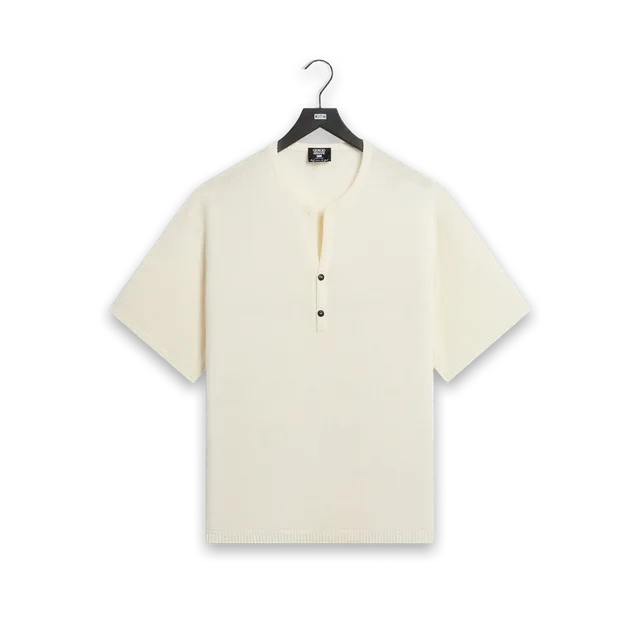 Kith Giorgio Armani & Kith Two Button Sweater · Sandrift