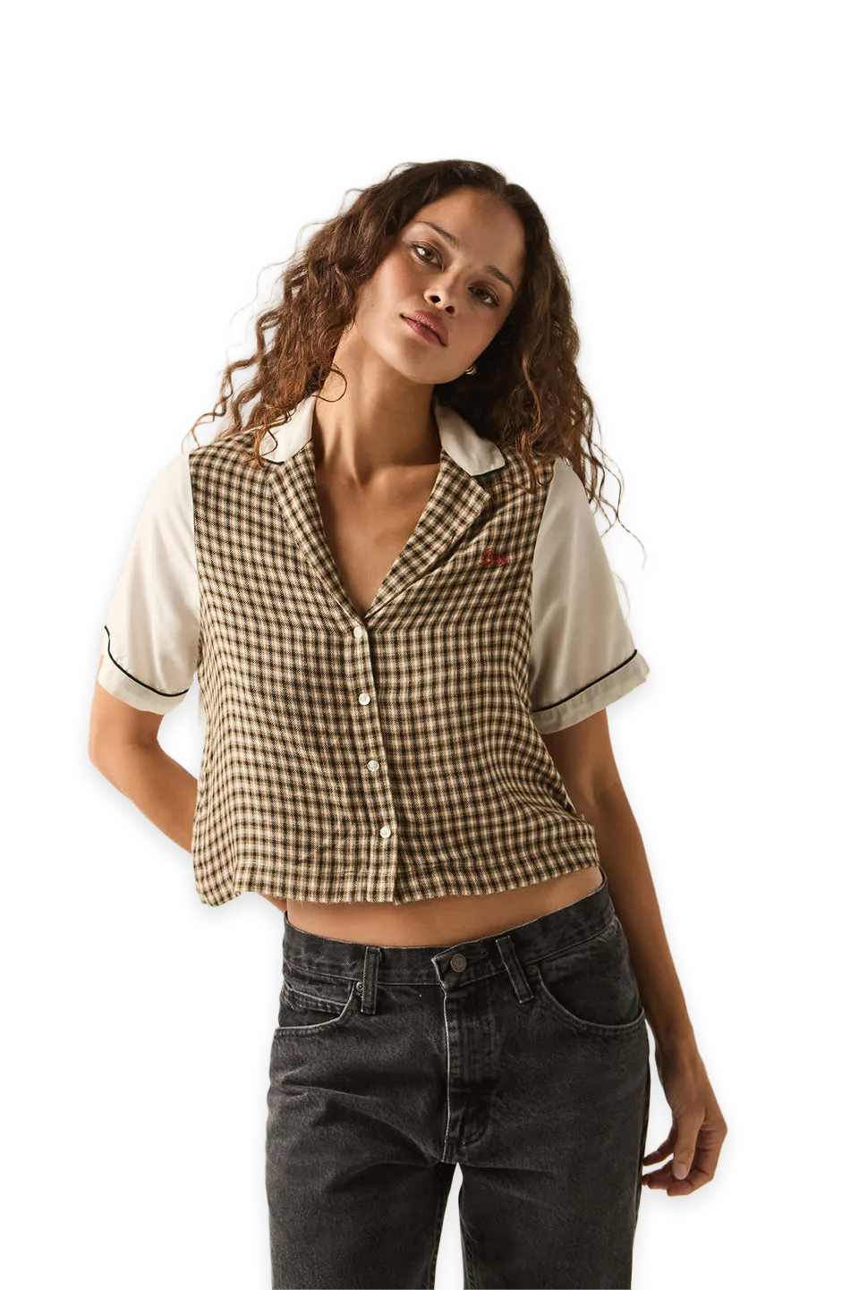 Brixton Silky Bowling Button Down Shirt