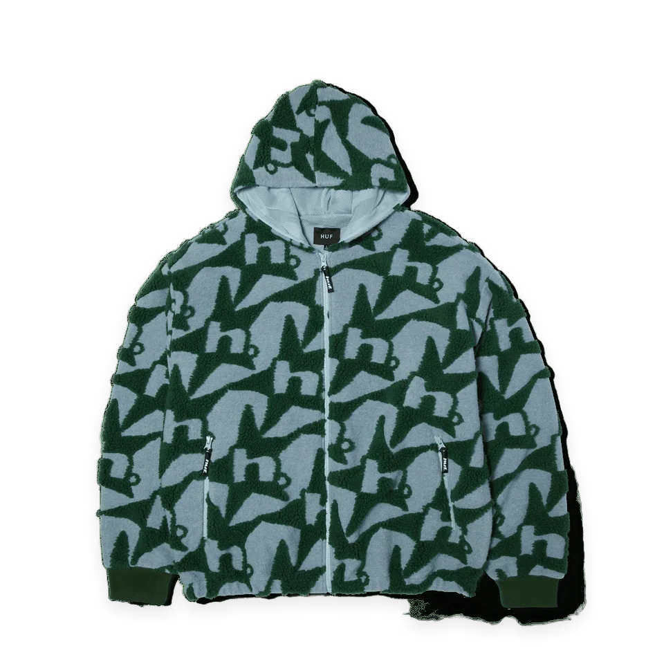 HUF H Star Repeat High Pile Jacket
