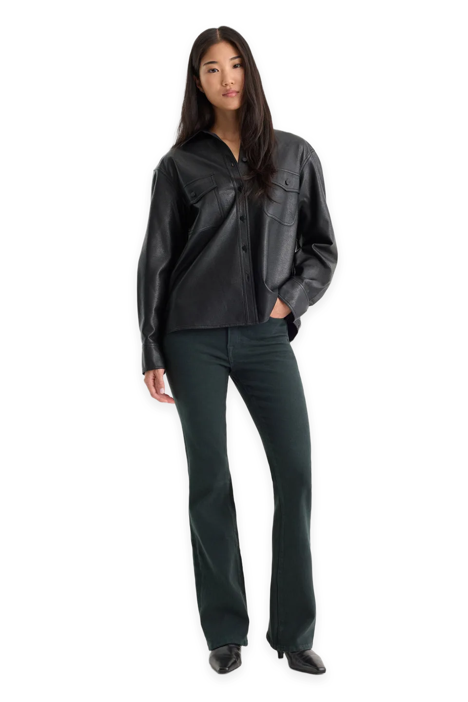 Good American GOOD CLASSIC BOOTCUT JEANS