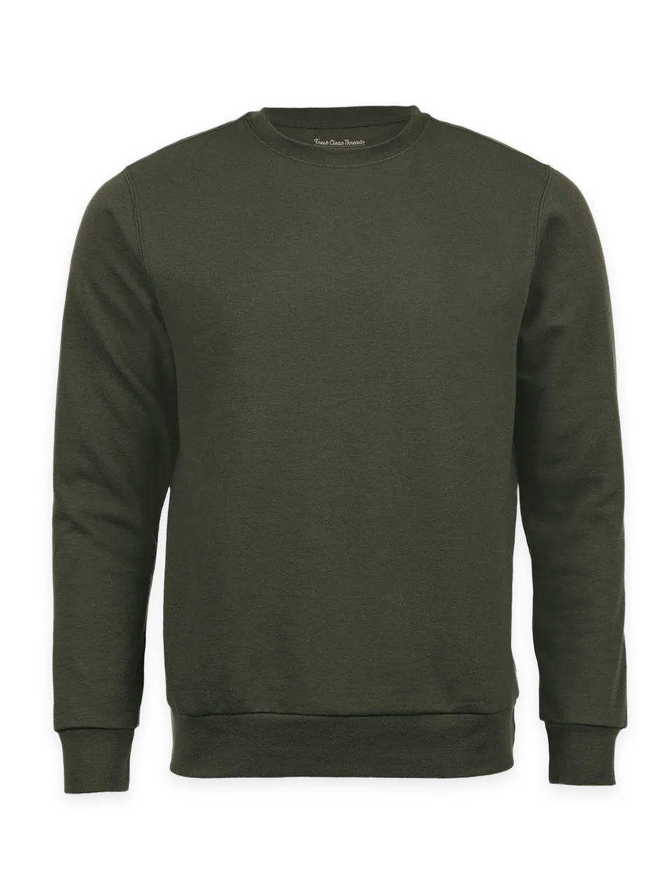 Fresh Clean Threads Army Crew Sweatshirt