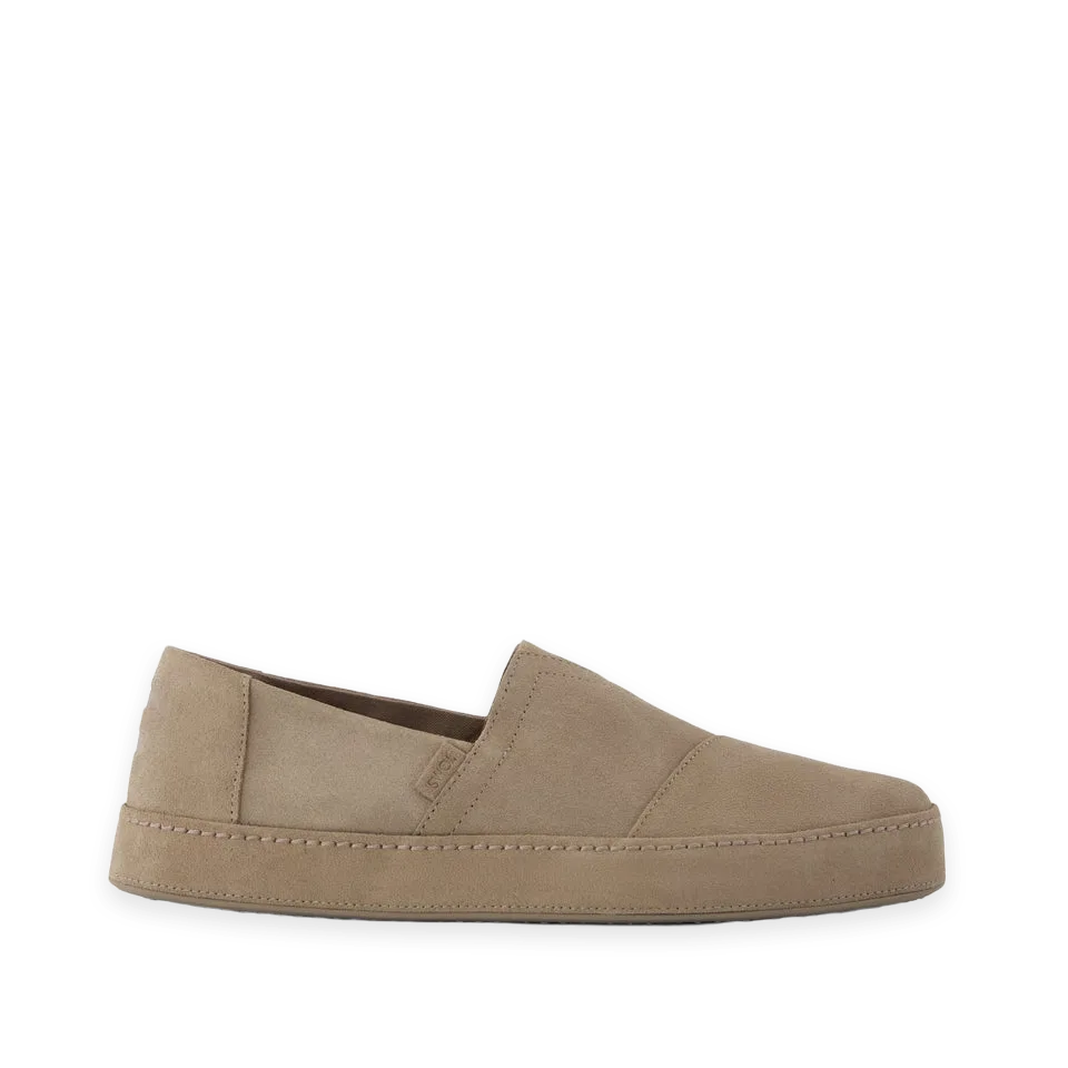 TOMS Mens Alpargata Premium Water Resistant Dune Suede