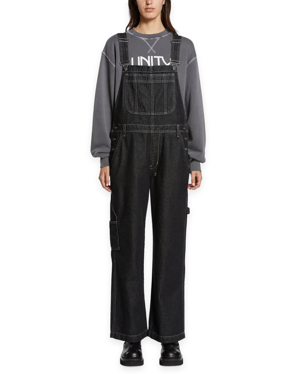 Ksubi EASY OVERALLS MIDNIGHT