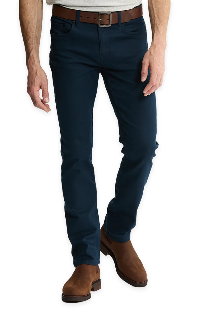 Jachs NY Straight Fit Stretch Traveler 5-Pocket Pants