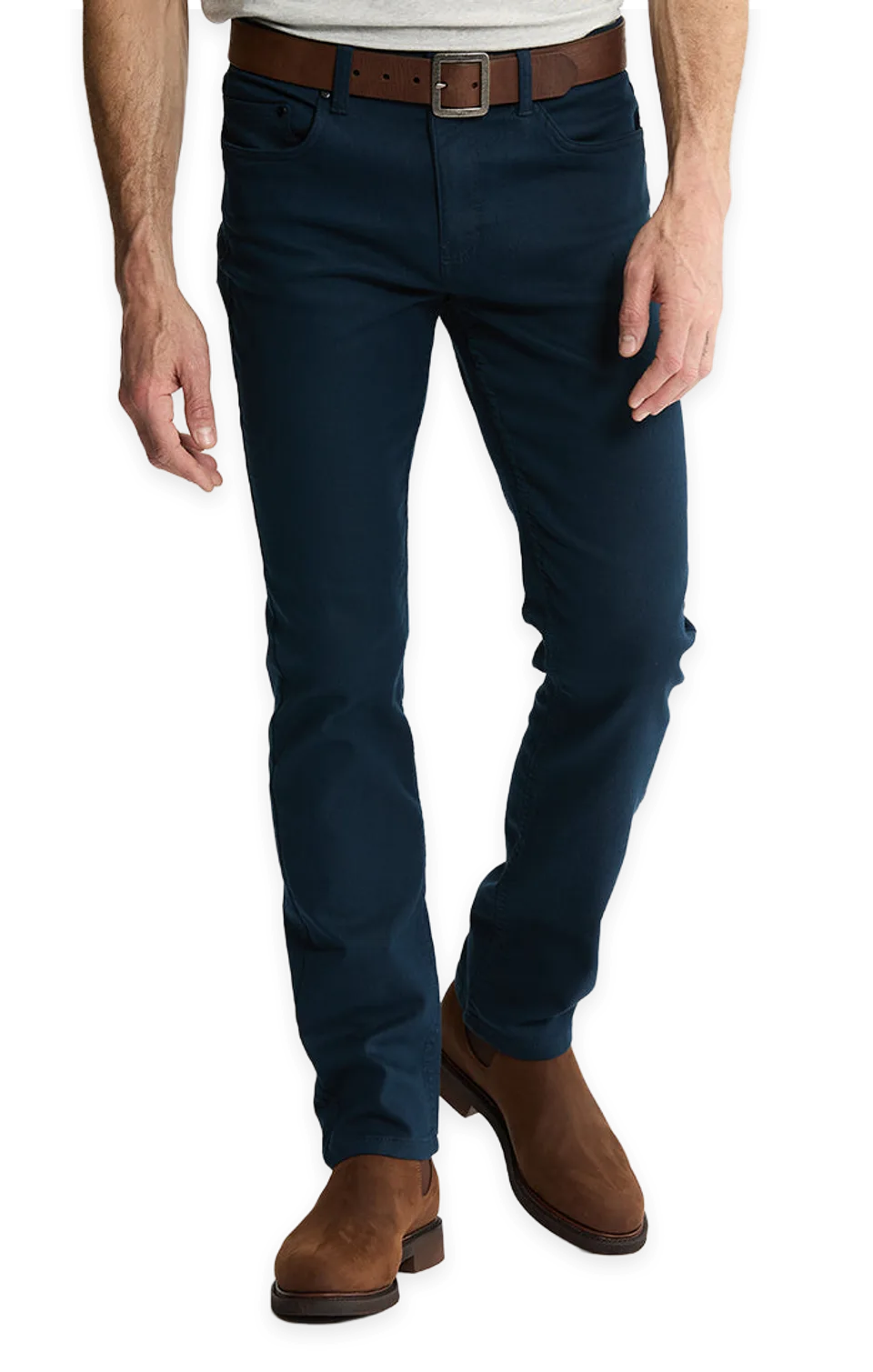 Jachs NY Straight Fit Stretch Traveler 5-Pocket Pants