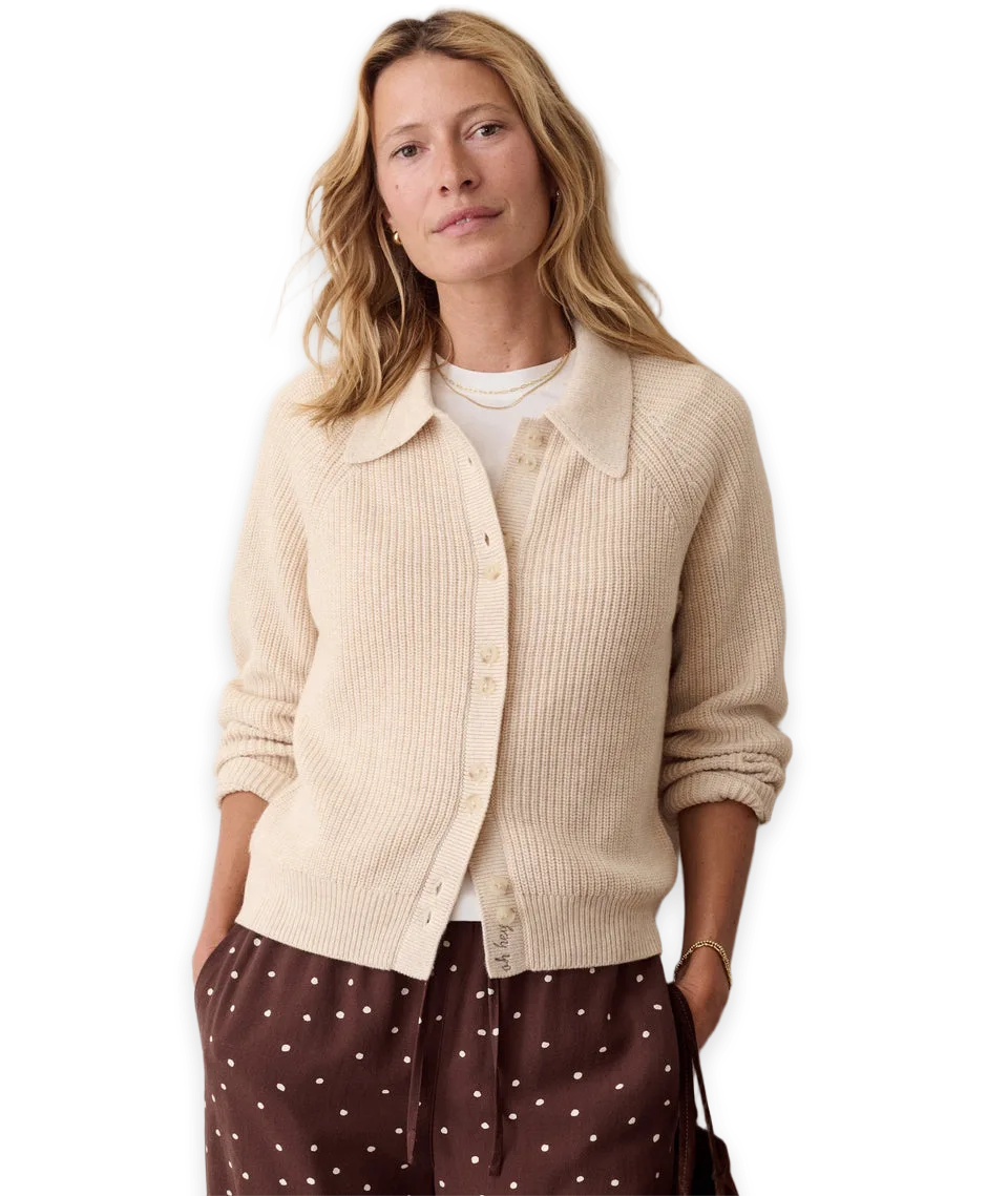 Marine Layer Parker Collared Cardigan