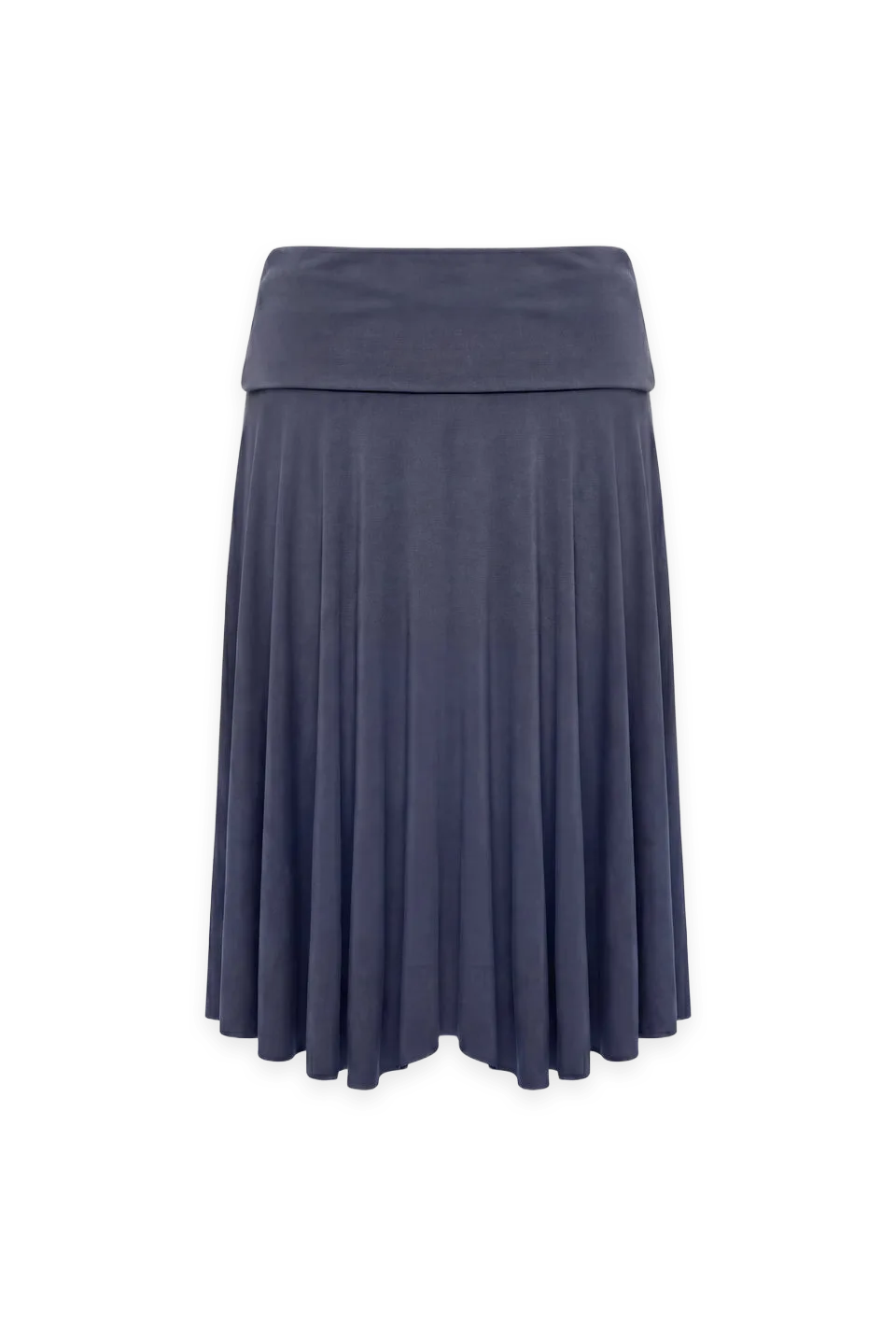Oak + Fort 2-WAY RUCHED WAIST MIDI SKIRT