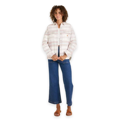 Roark Amberley Flannel · Glacier