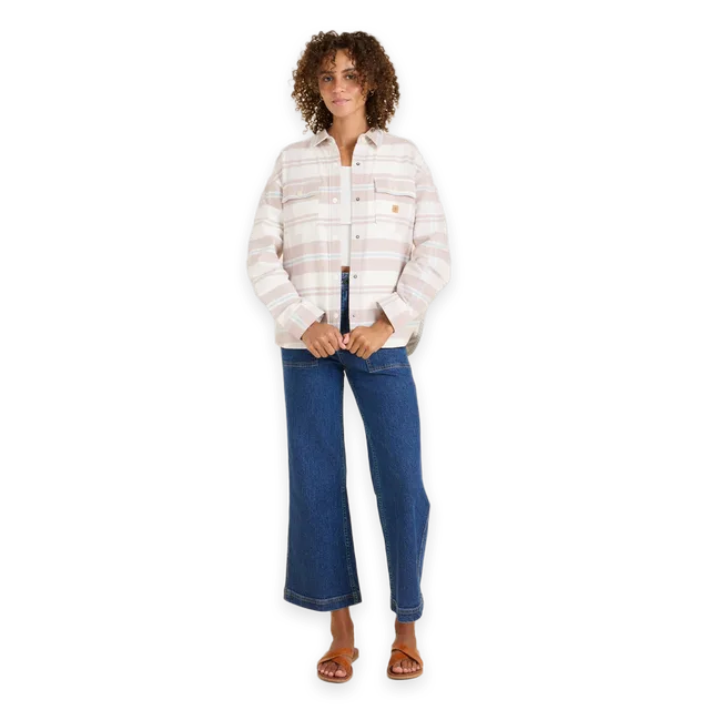 Roark Amberley Flannel · Glacier