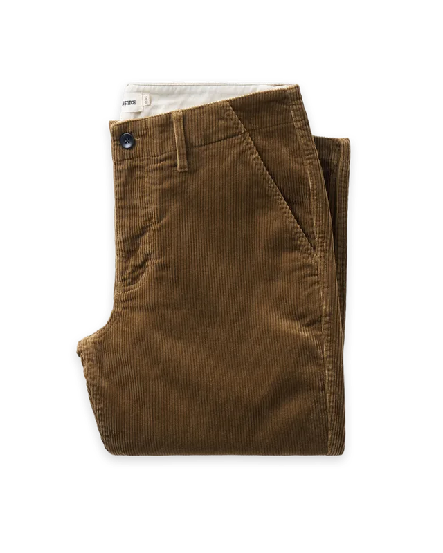 Taylor Stitch The Carnegie Pant in Bourbon Corduroy
